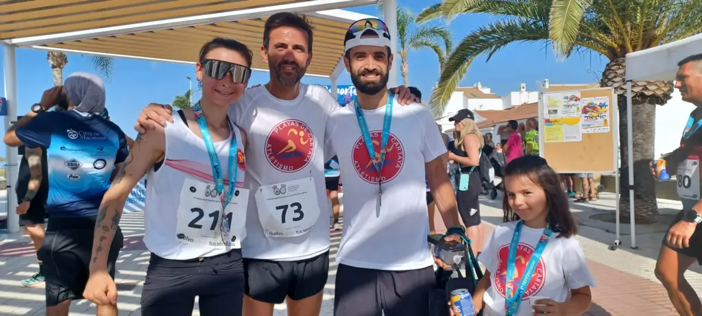 Paula Rodríguez y Alejandro Illan primeros en la XII Media Maratón Ruta de los Hoteles de Cartaya, El Rompido y Nuevo Portil
