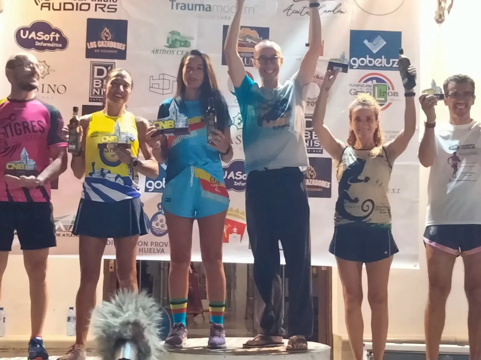 Carmen Lagares tercera en la VIII Carrera Nocturna de Beas