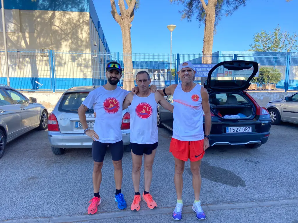 Manuel Marquez, primero en M50 en la mini maratona de Castro Marim