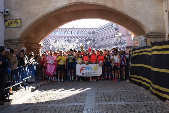 Playas de Cartaya en la San Silvestre Pacense 2024 con Alejandro Illán y Puri Caballero