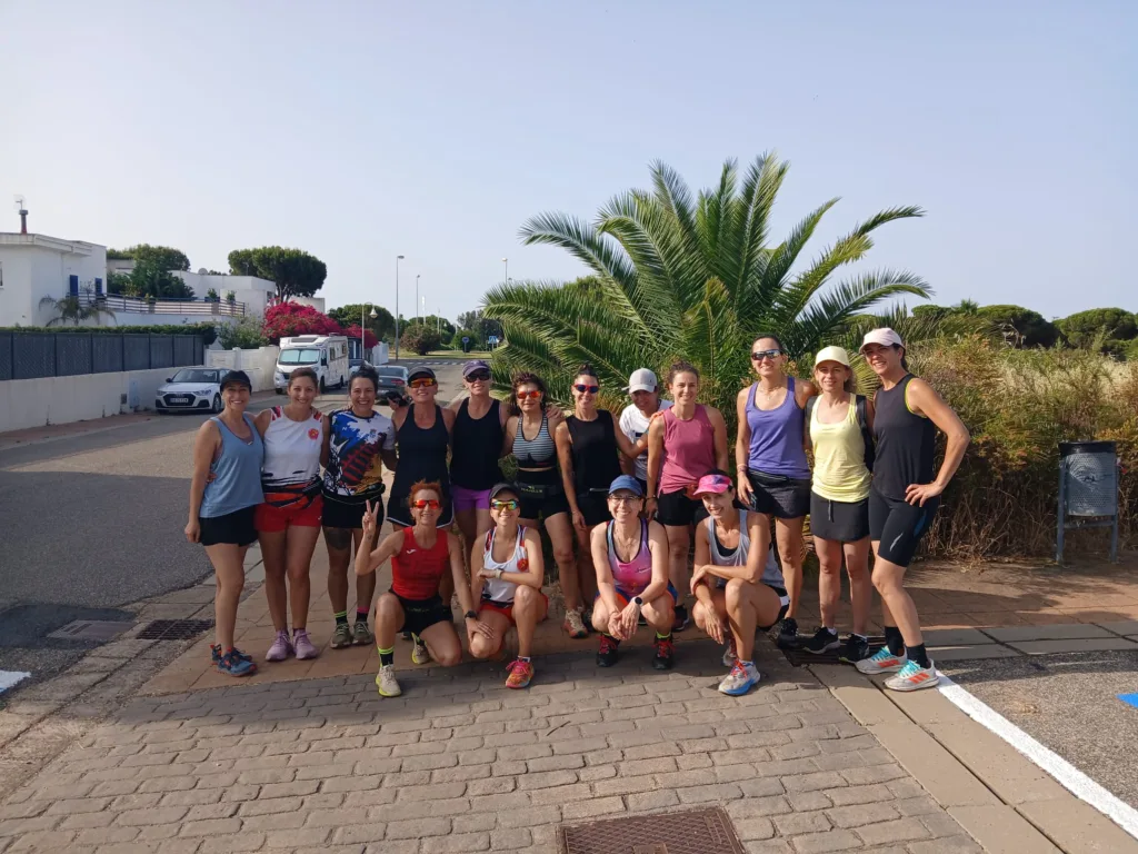 El grupo de mujeres runners del Playas de Cartaya se hace grande