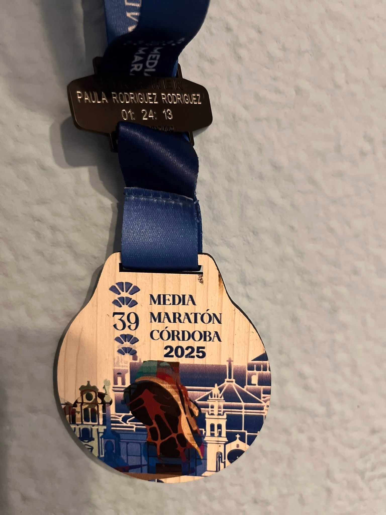 Paula Rodríguez, tercera senior en La 39 Media Maratón de Córdoba 2025