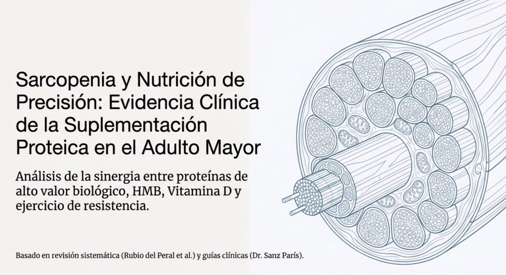 Salud muscular, suplementación y edad