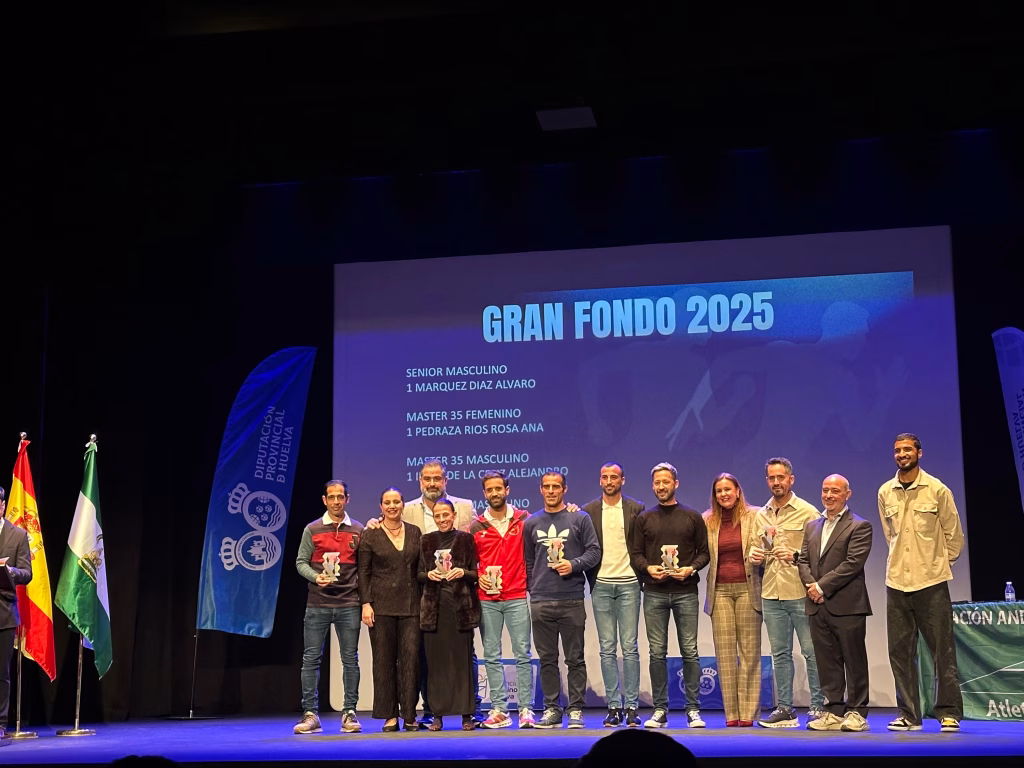 Alejandro Illan y Paula Rodriguez ganadores en la Gala Provincial de Atletismo de Huelva