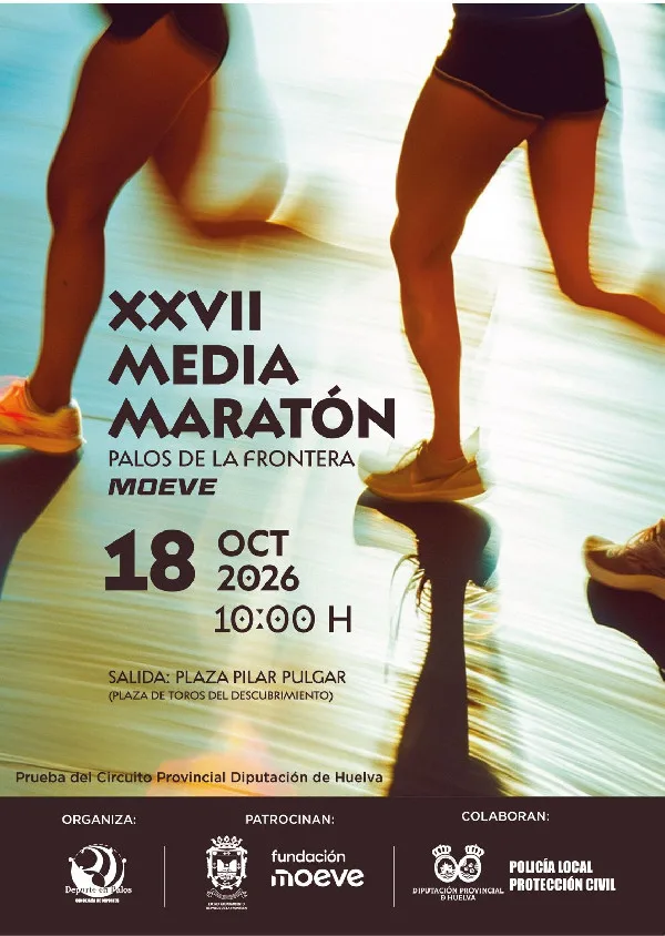 XXVII MEDIA MARATÓN PALOS DE LA FRONTERA – MOEVE