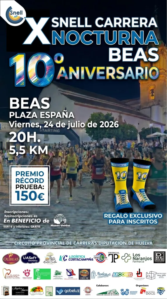 X Carrera Nocturna de Beas