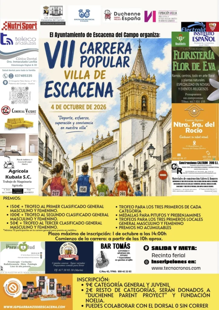 VII CARRERA POPULAR VILLA DE ESCACENA DEL CAMPO